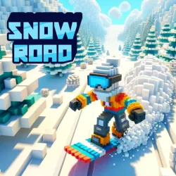 snow-road