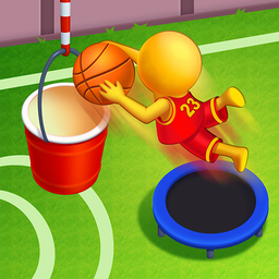 Trampoline Basketball 3D